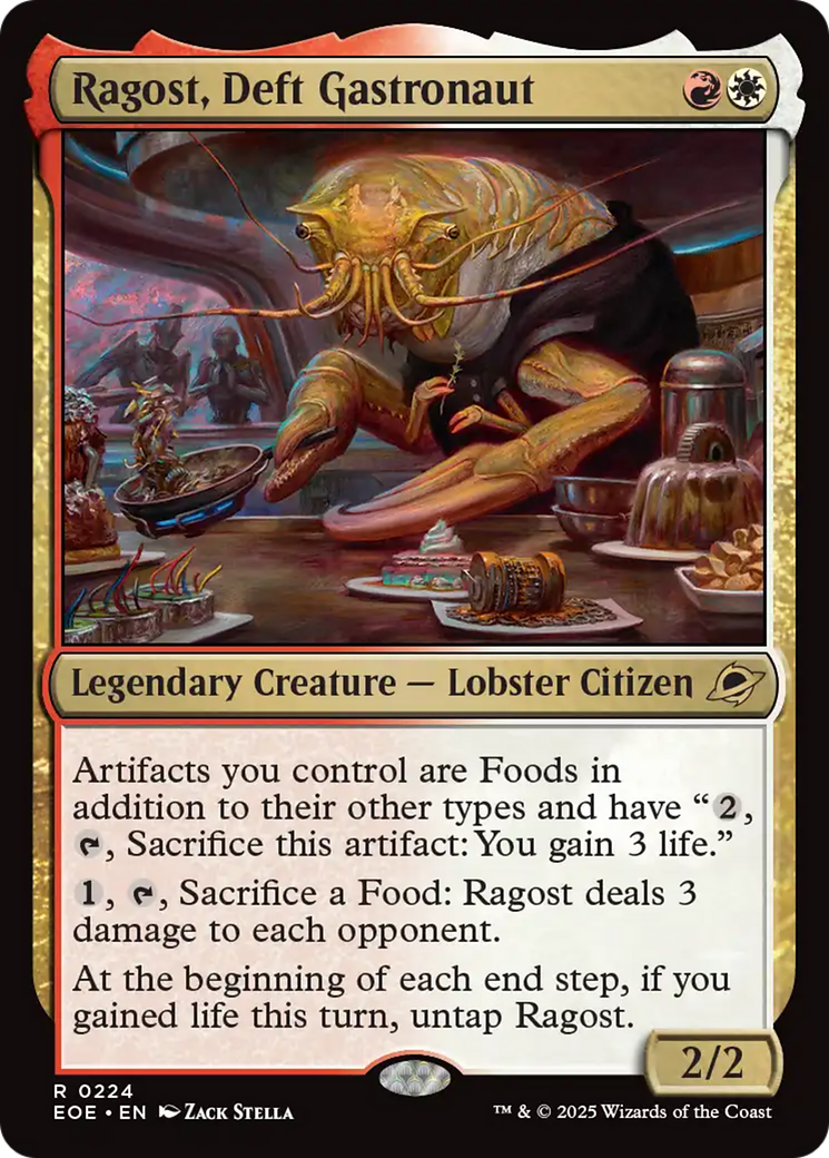Ragost, Deft Gastronaut