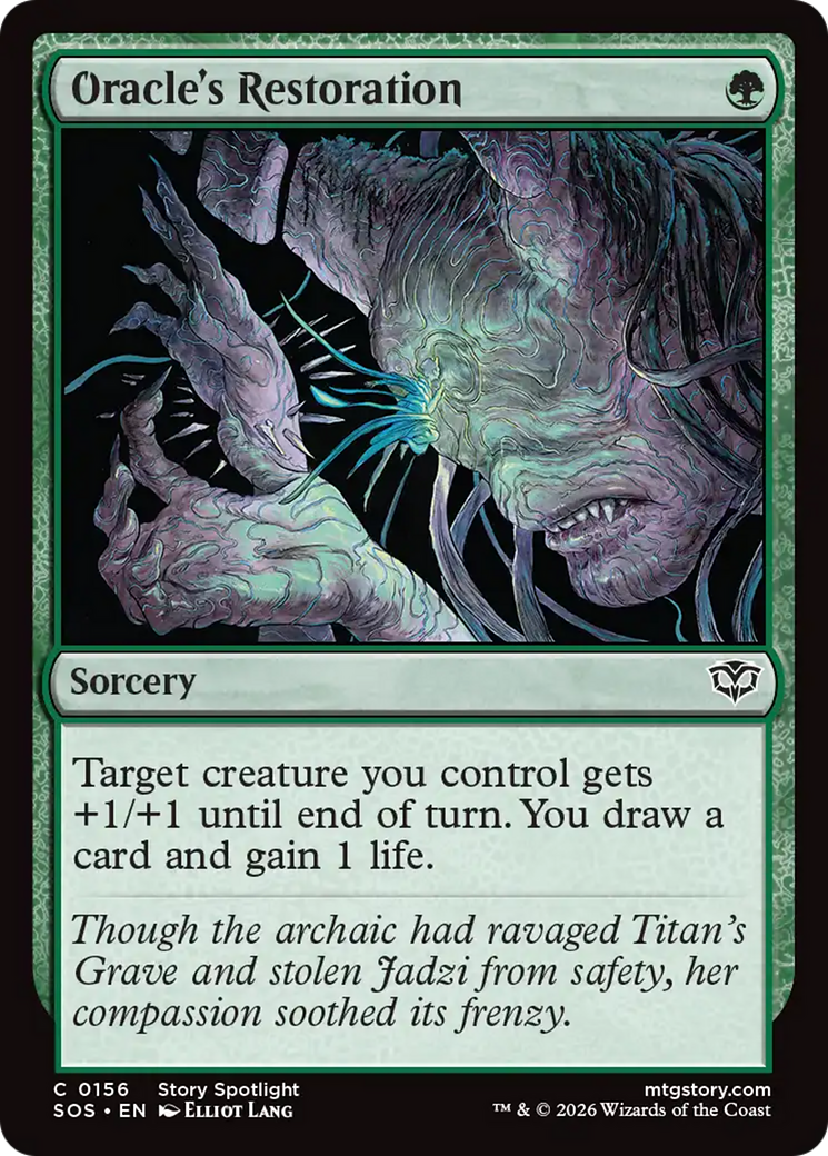 Oracle's Restoration