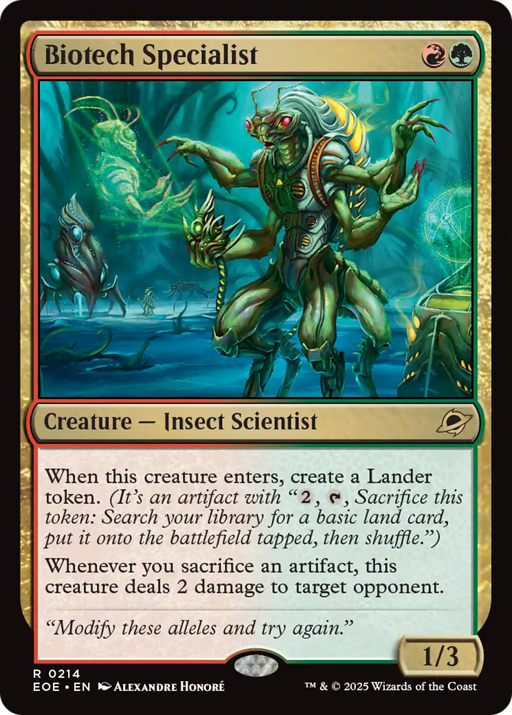 Biotech Specialist