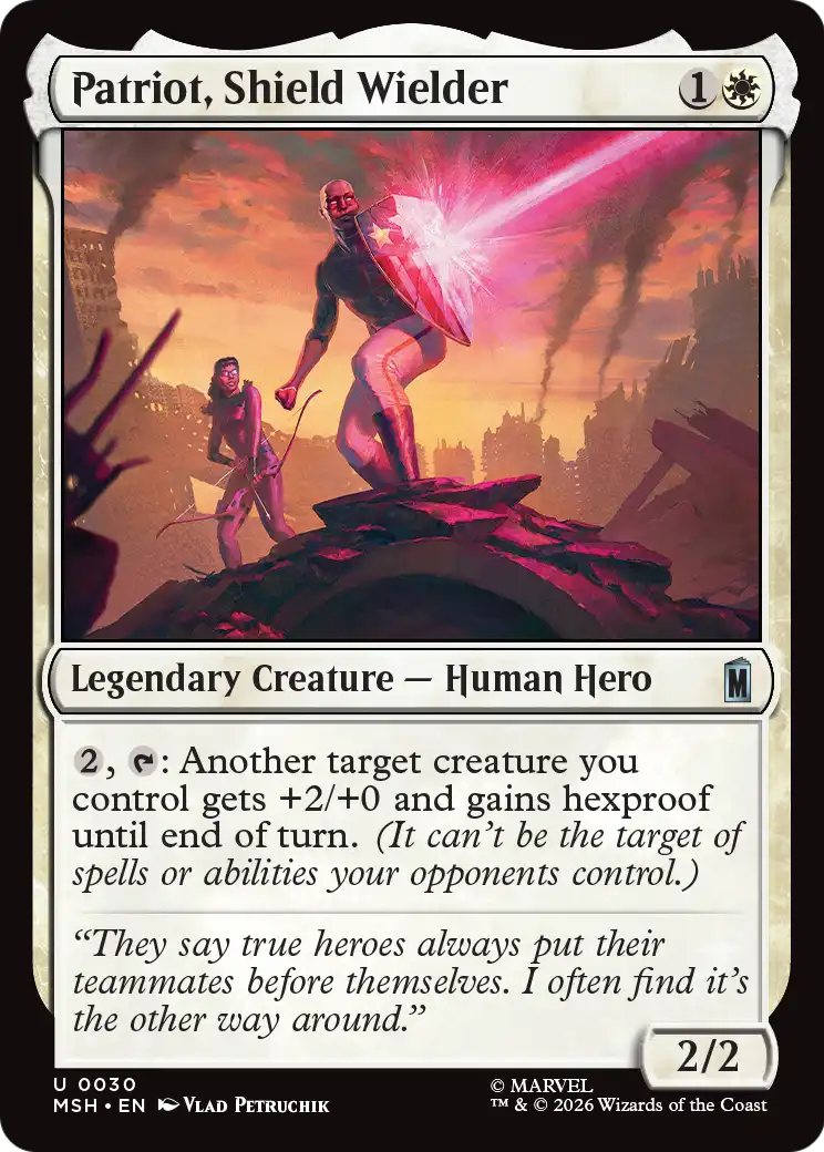 Patriot, Shield Wielder