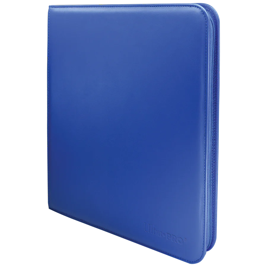 Ultra Pro Vivid 12PKT Zippered PRO Binder - Black