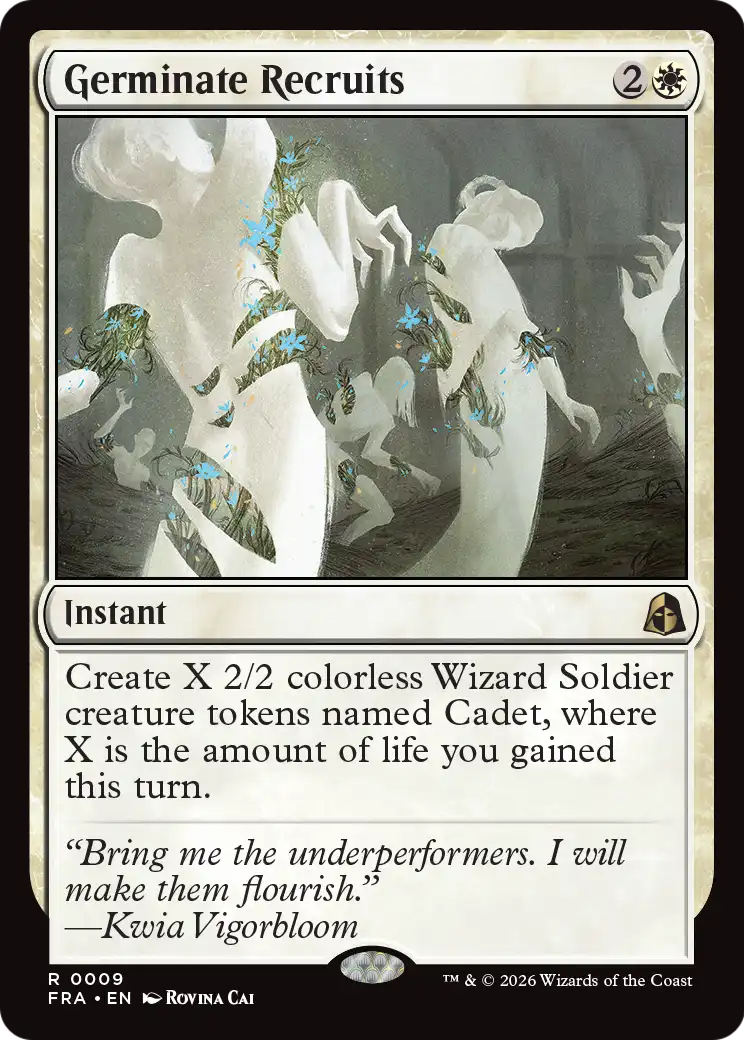 Germinate Recruits