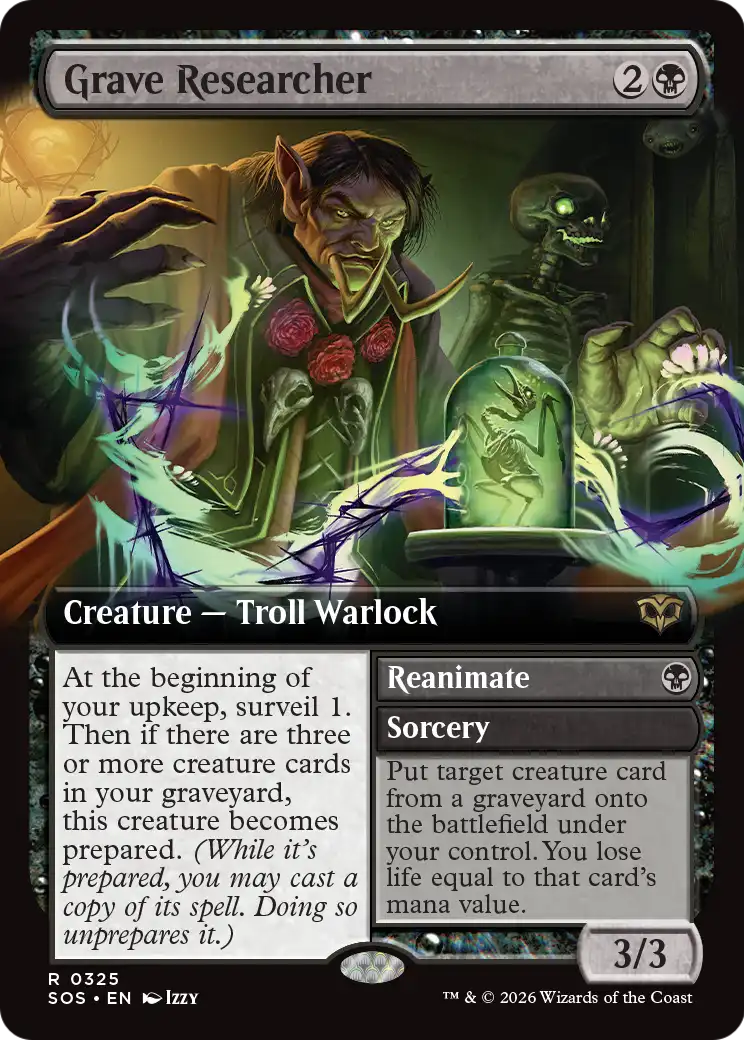 Grave Researcher // Reanimate