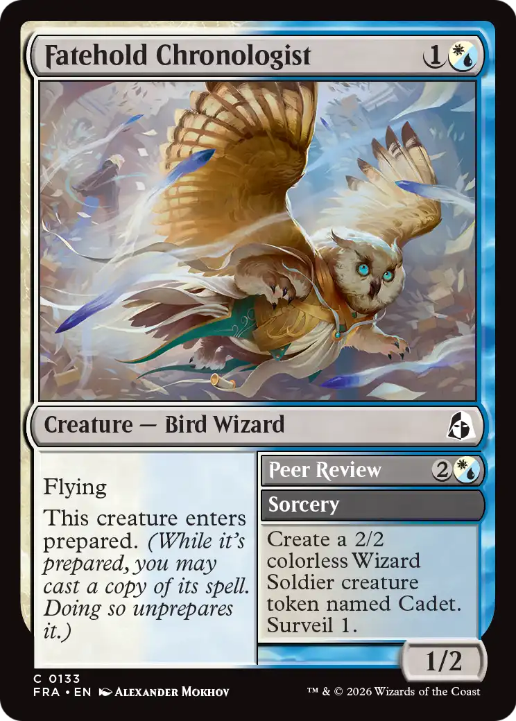 Fatehold Chronologist // Peer Review
