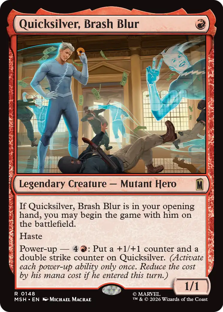 Quicksilver, Brash Blur