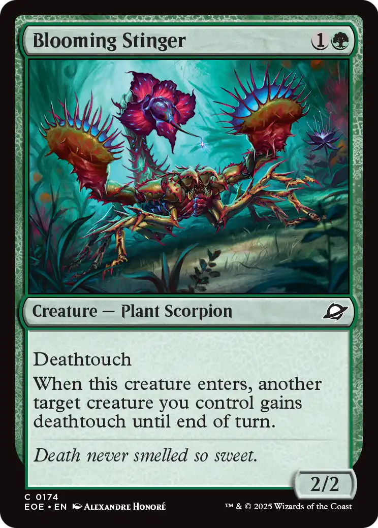 Blooming Stinger