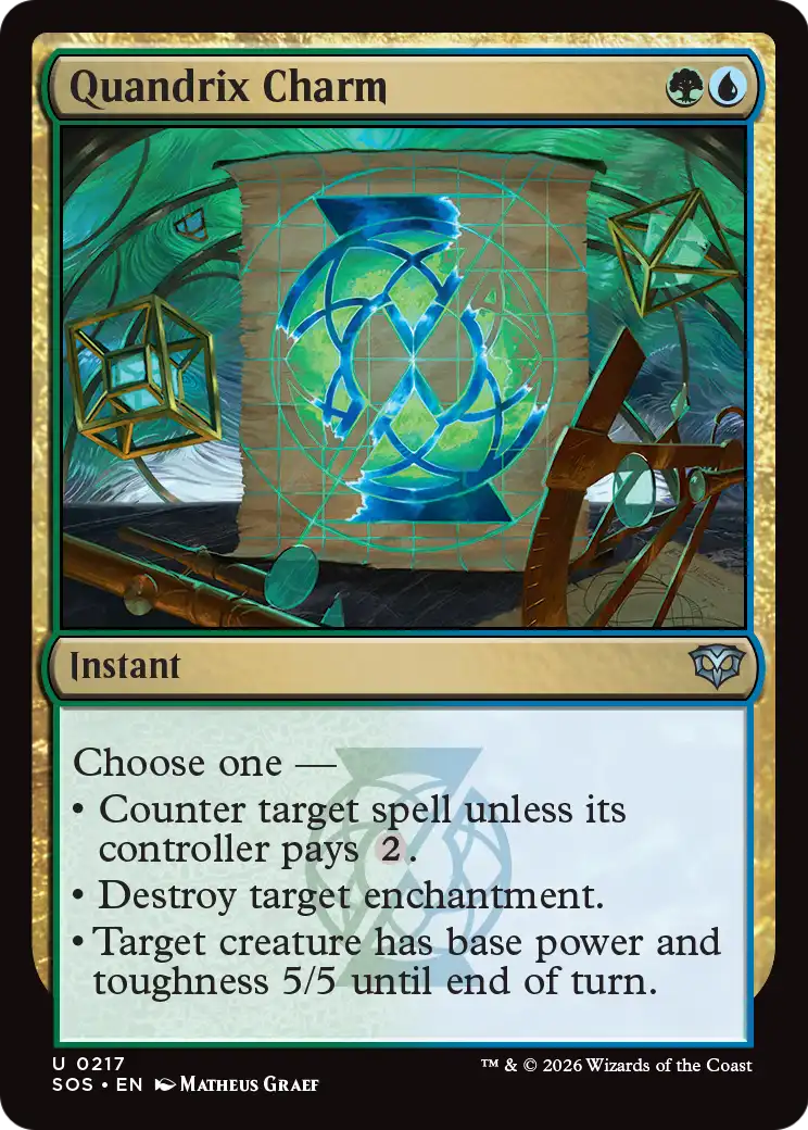 Quandrix Charm