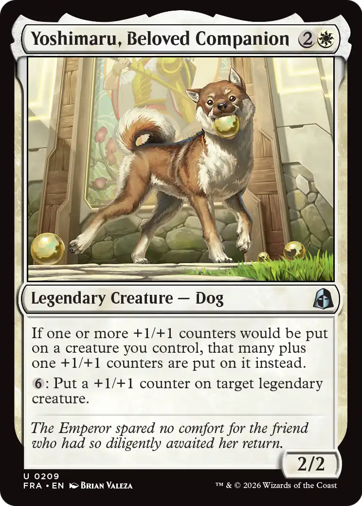 Yoshimaru, Beloved Companion