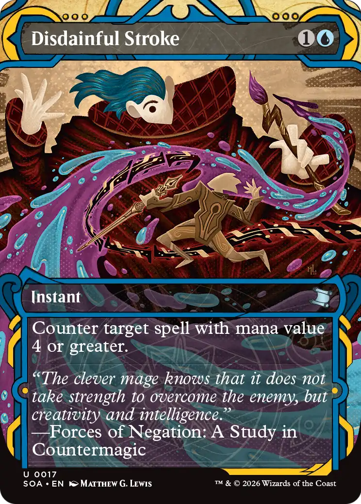 Disdainful Stroke