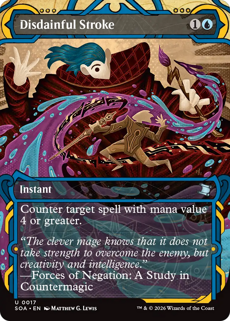 Disdainful Stroke