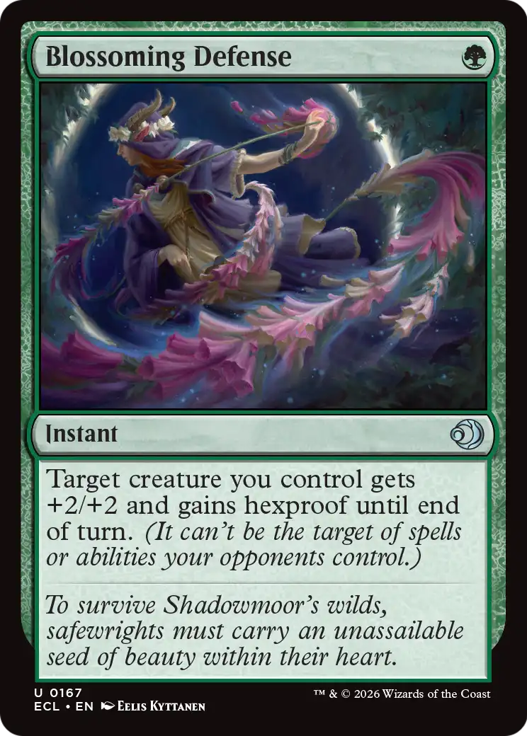 Blossoming Defense