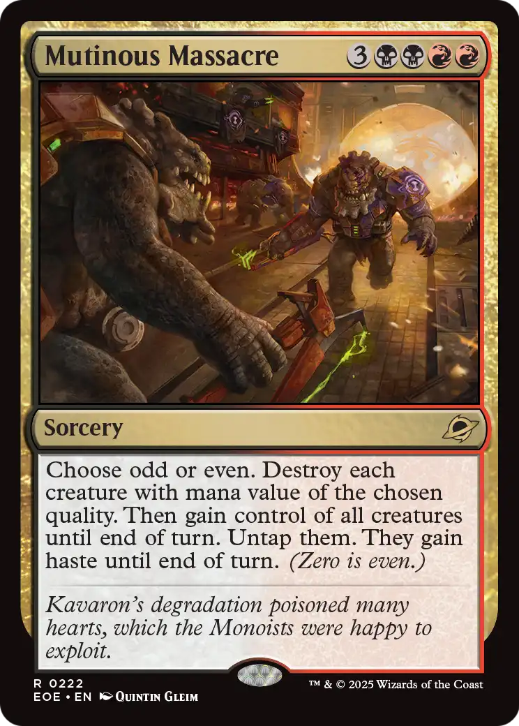 Mutinous Massacre
