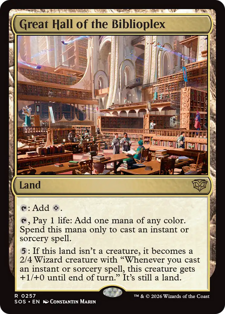 Great Hall of the Biblioplex