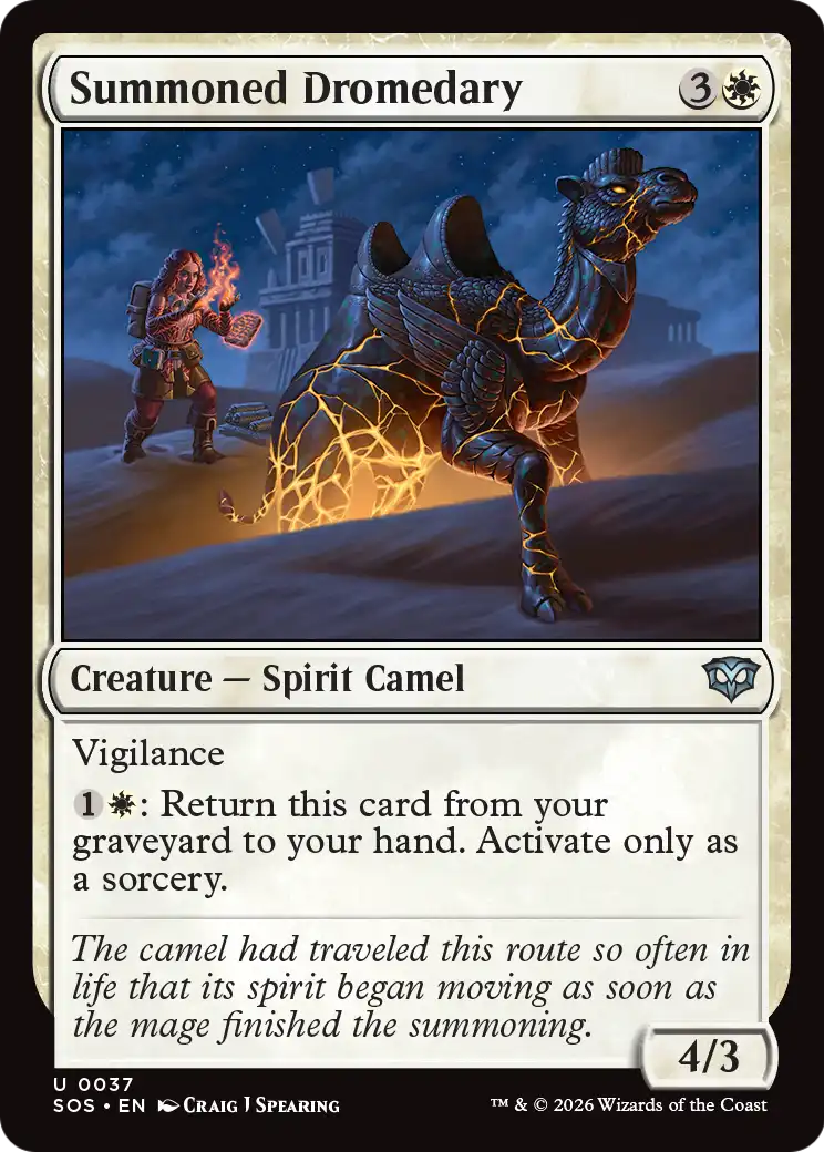 Summoned Dromedary