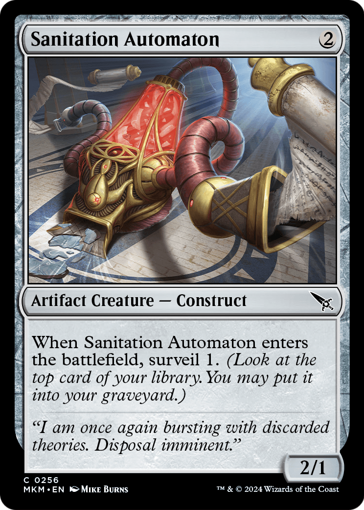 Sanitation Automaton