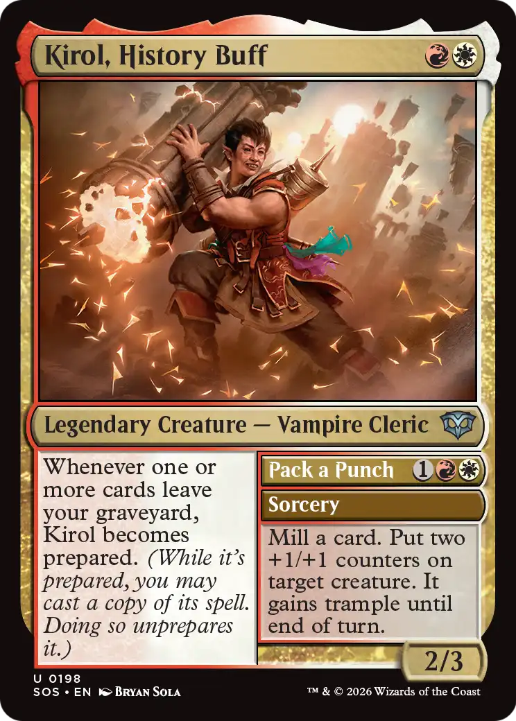 Kirol, History Buff // Pack a Punch