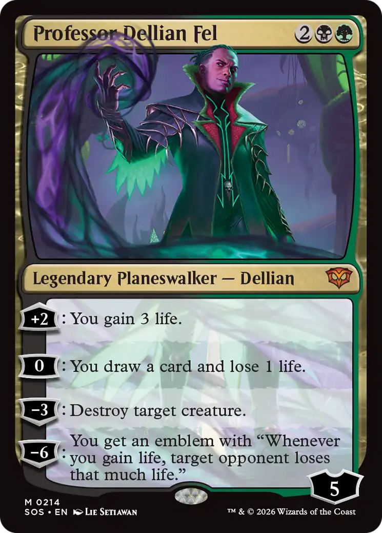 Professor Dellian Fel