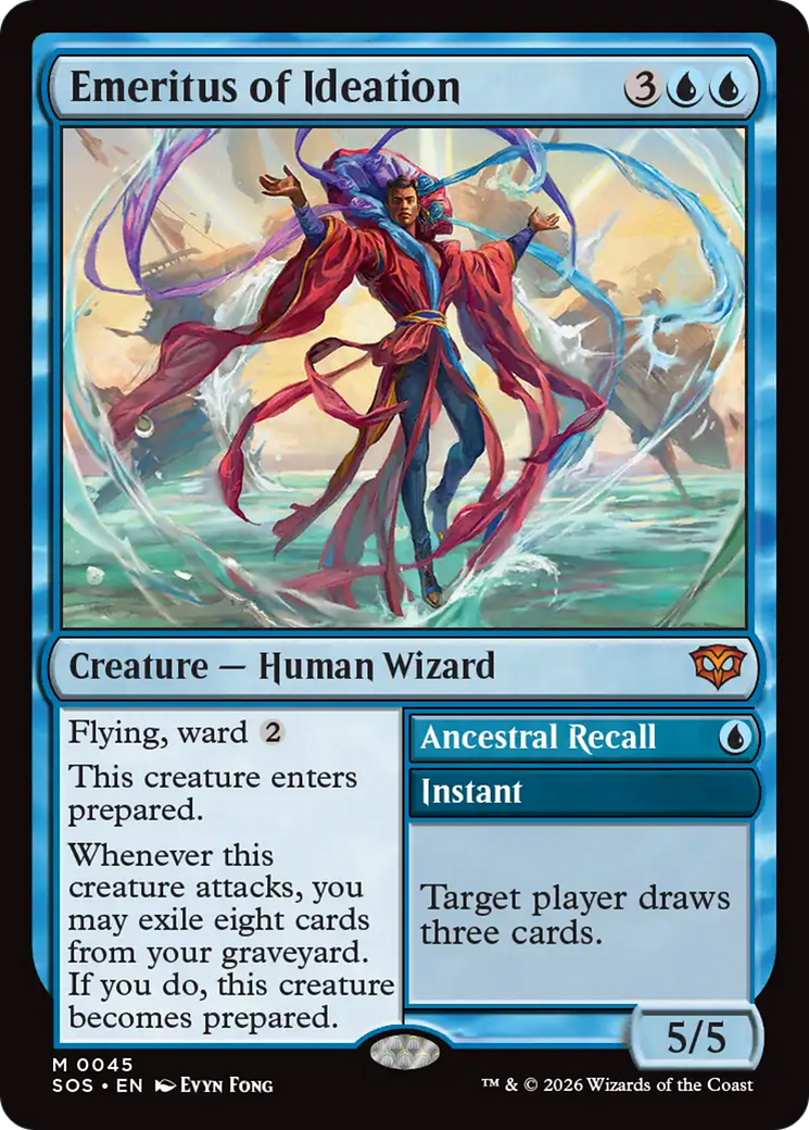 Emeritus of Ideation // Ancestral Recall