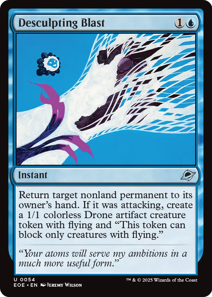 Desculpting Blast