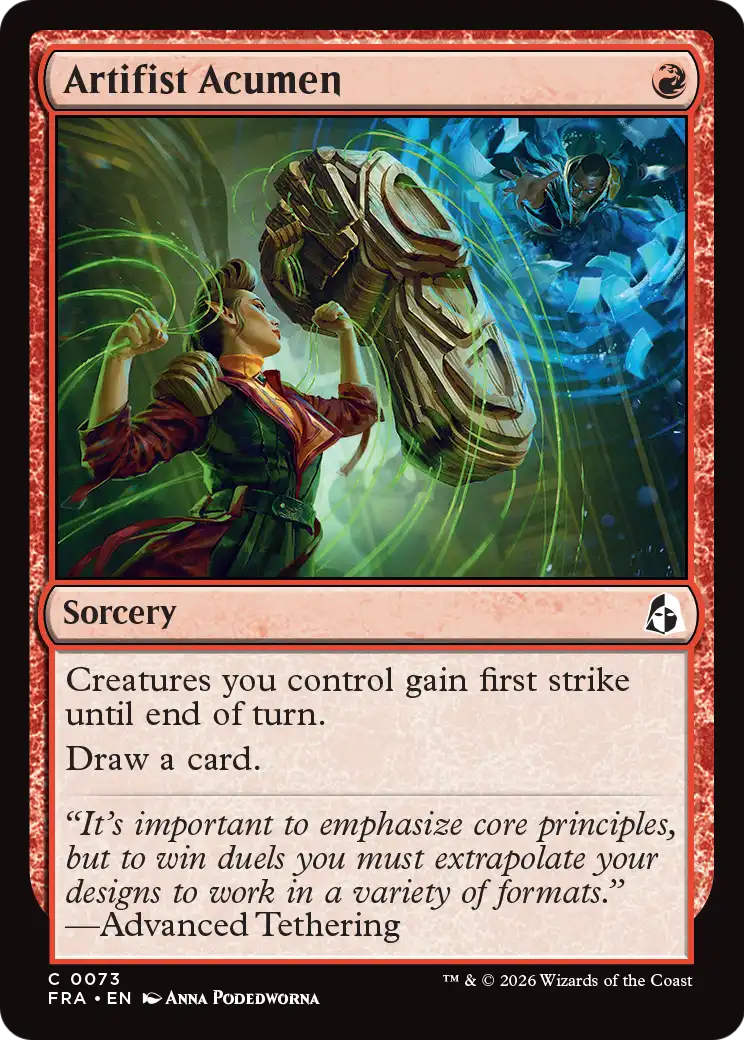 Artifist Acumen