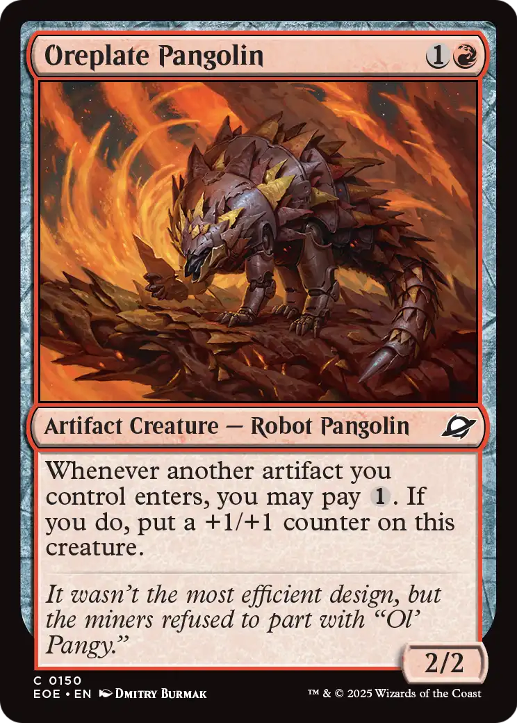 Oreplate Pangolin