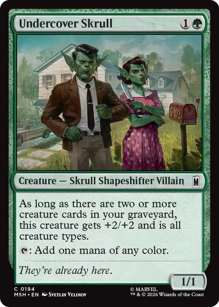 Undercover Skrull