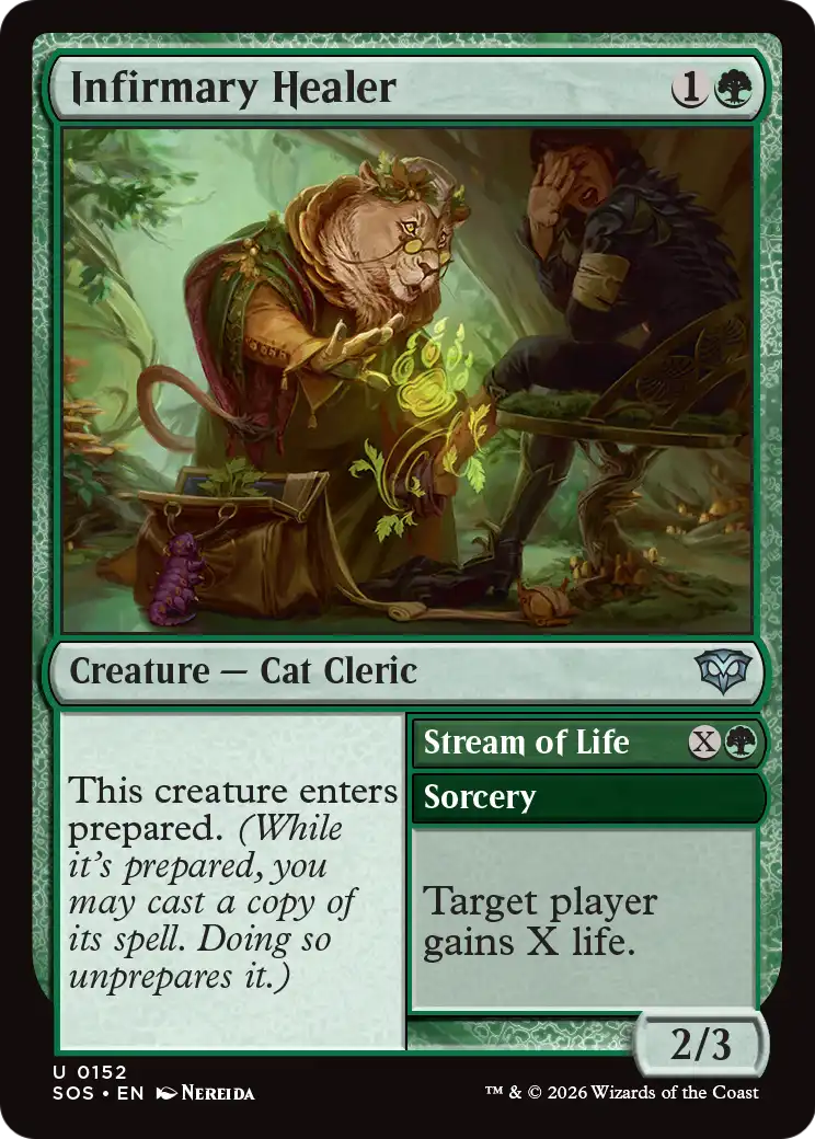 Infirmary Healer // Stream of Life