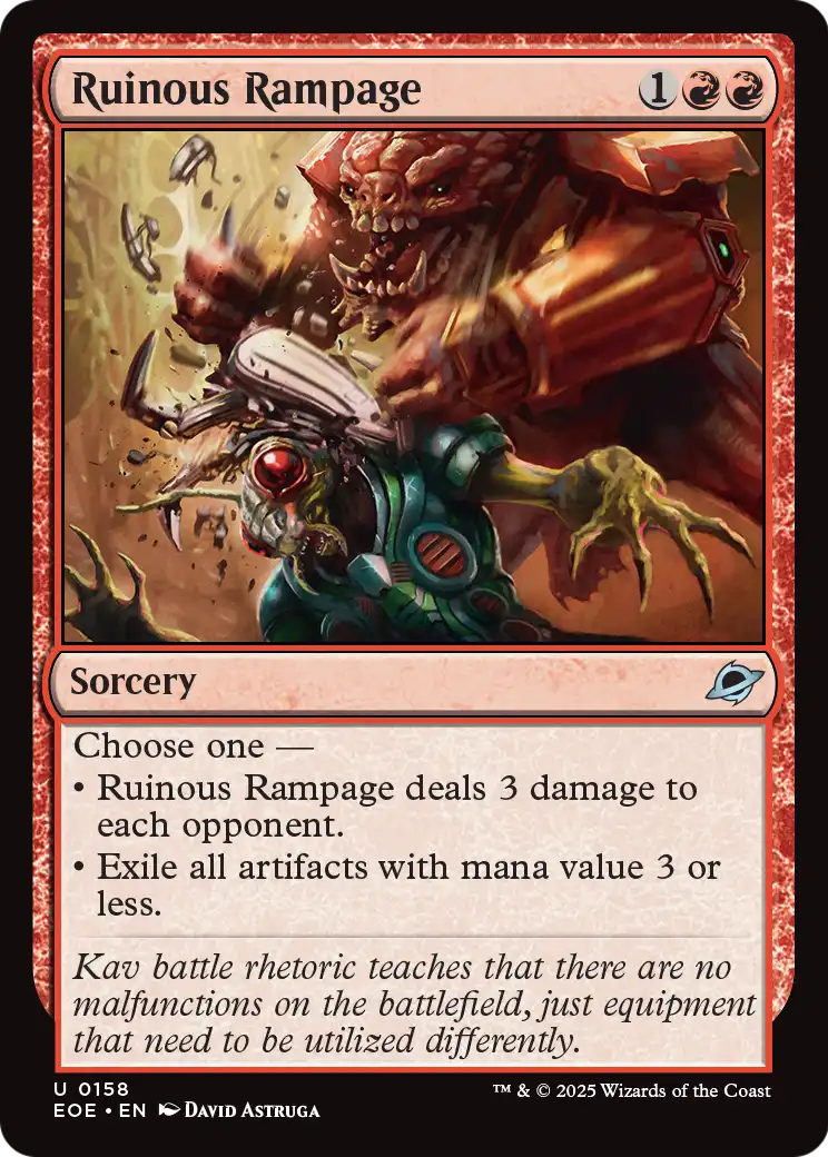 Ruinous Rampage