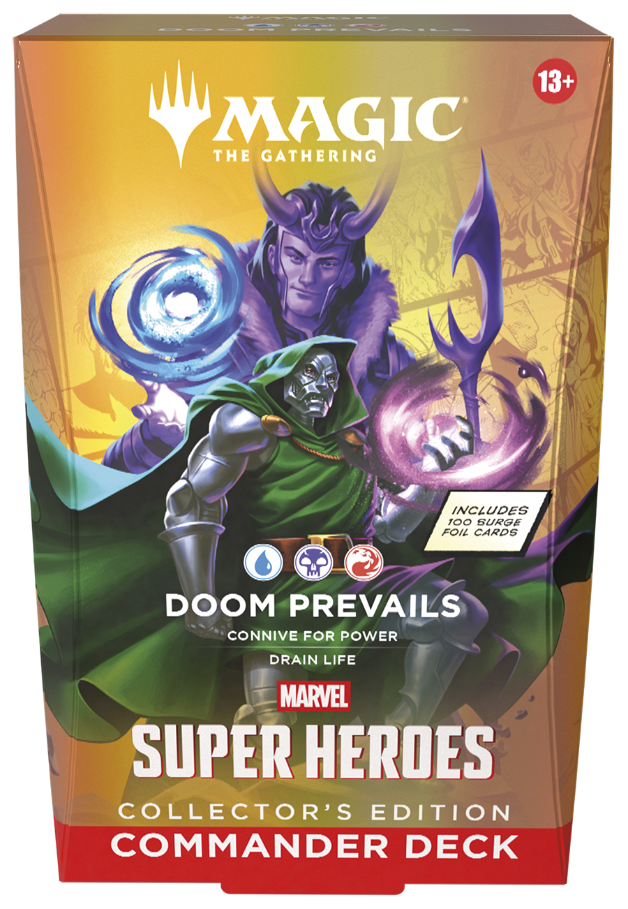 MTG Marvel Super Heroes - Collector Commander Deck Display (4)