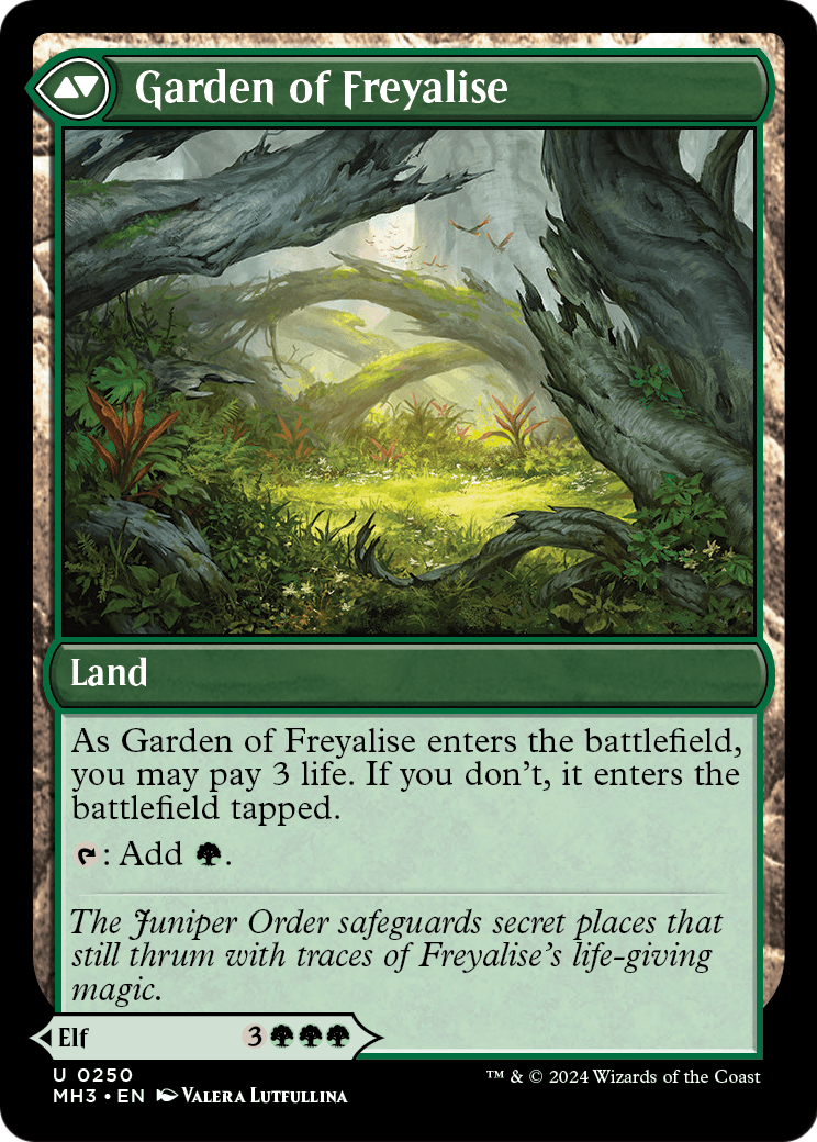 Disciple of Freyalise // Garden of Freyalise