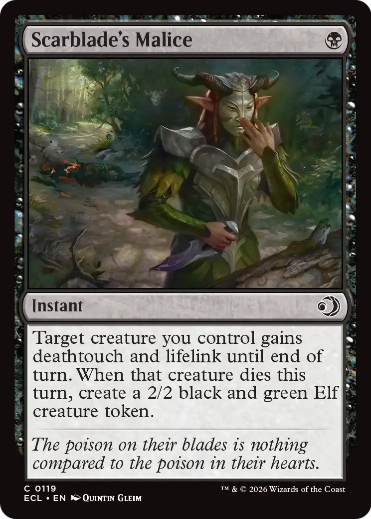 Scarblade's Malice