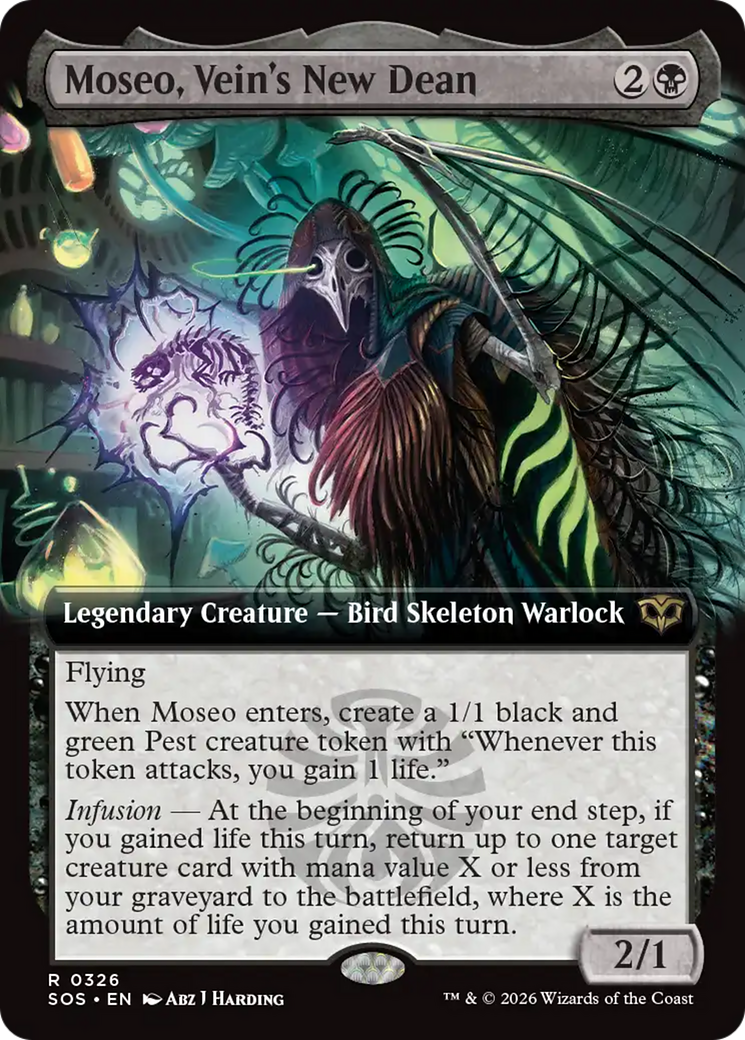 Moseo, Vein's New Dean
