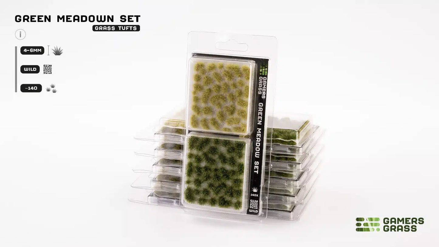 Gamers Grass Green Meadow Set
