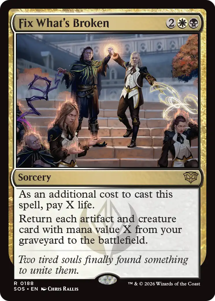 Fix What's Broken