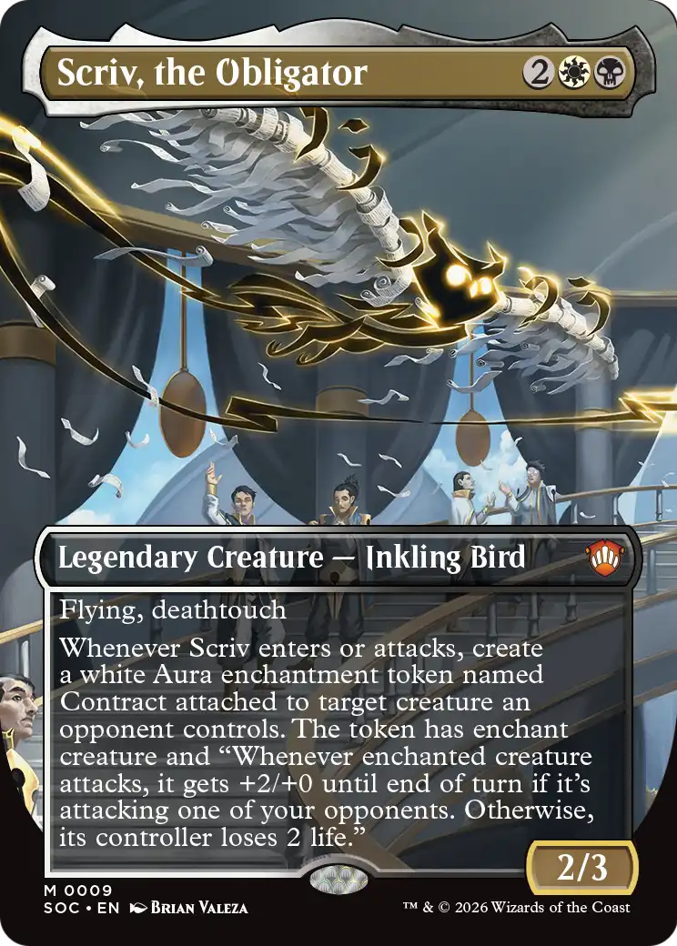 Scriv, the Obligator