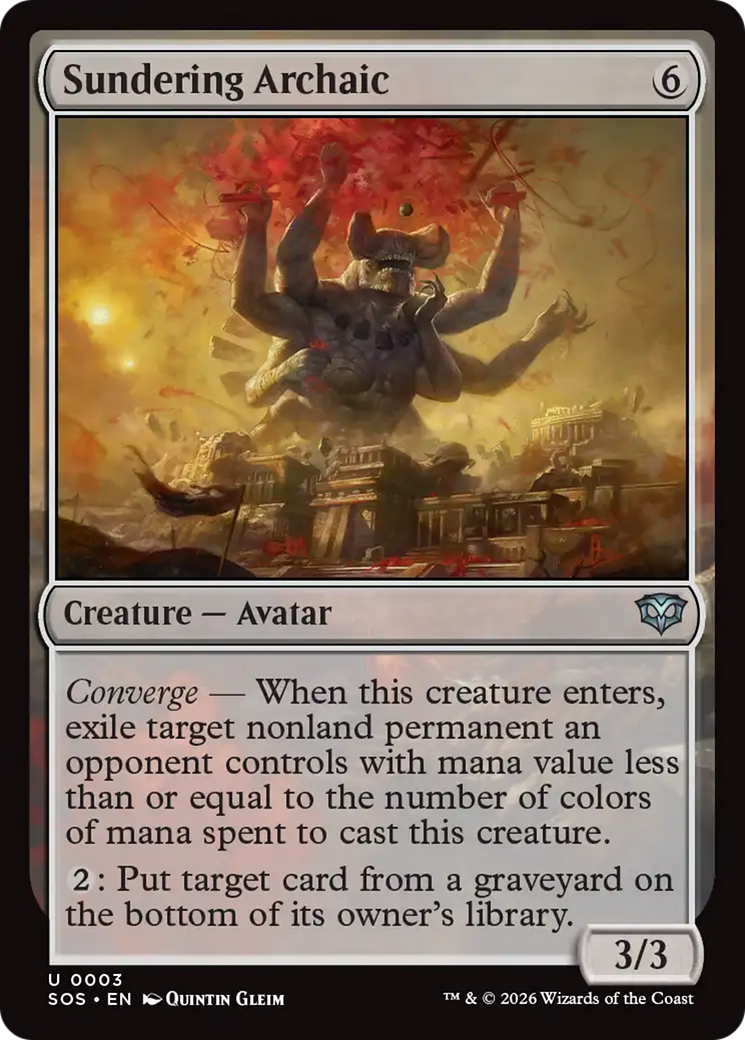 Sundering Archaic