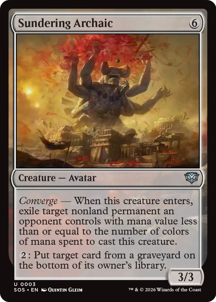 Sundering Archaic