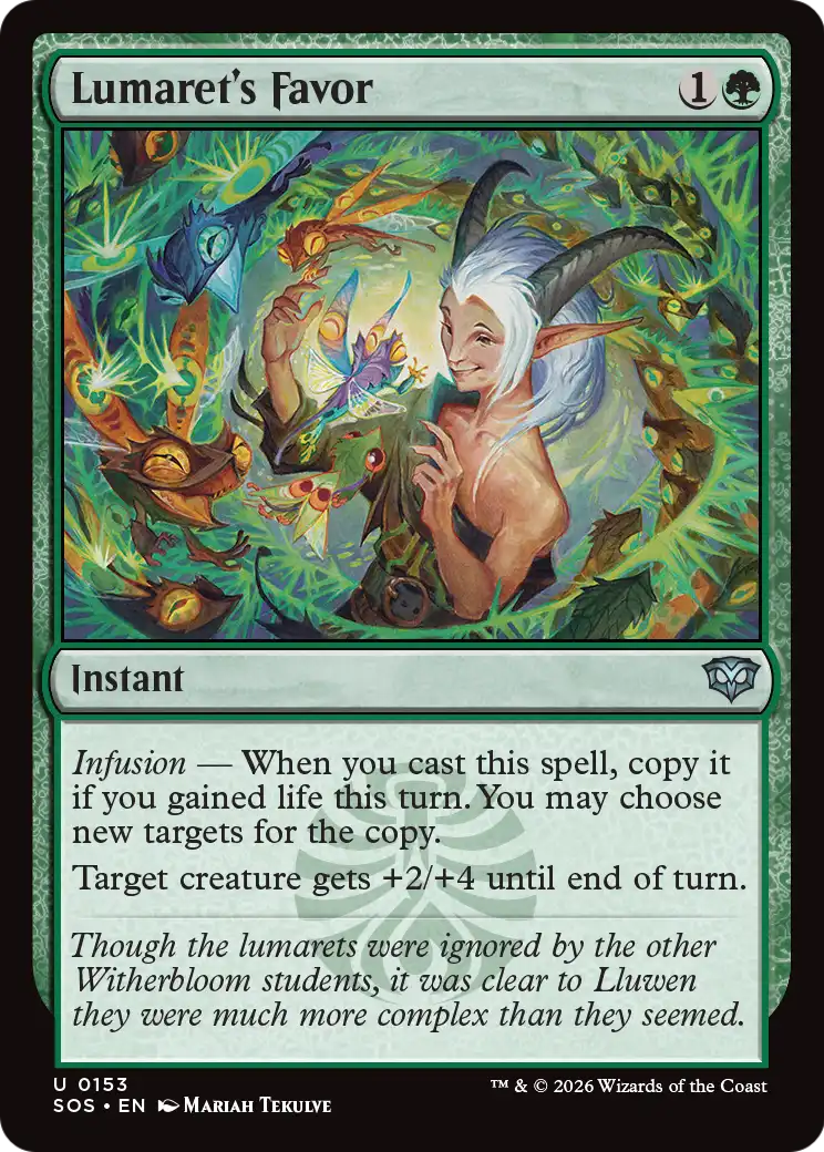Lumaret's Favor
