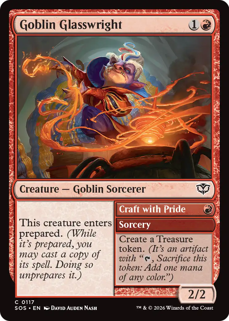 Goblin Glasswright // Craft with Pride