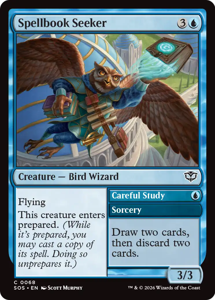 Spellbook Seeker // Careful Study