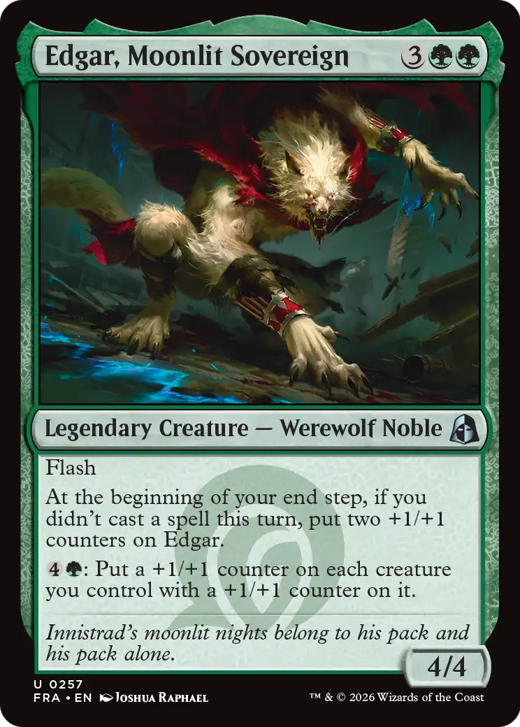 Edgar, Moonlit Sovereign