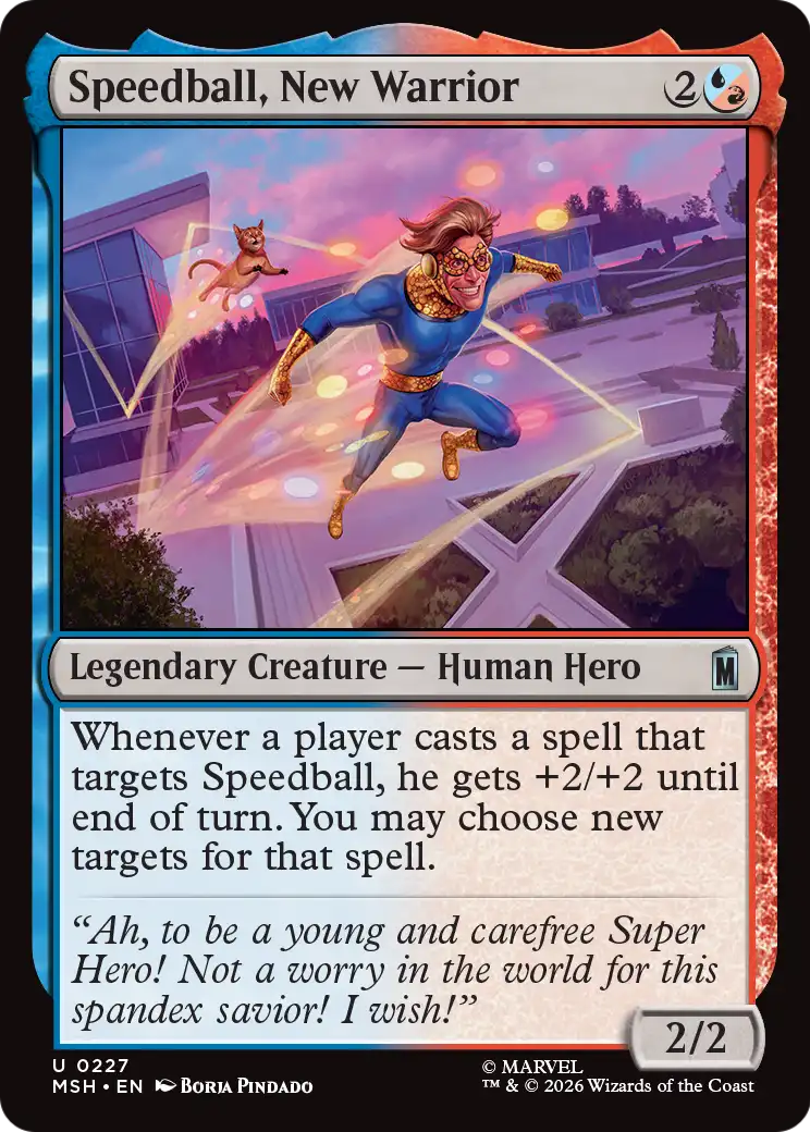 Speedball, New Warrior