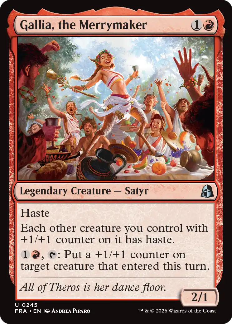 Gallia, the Merrymaker