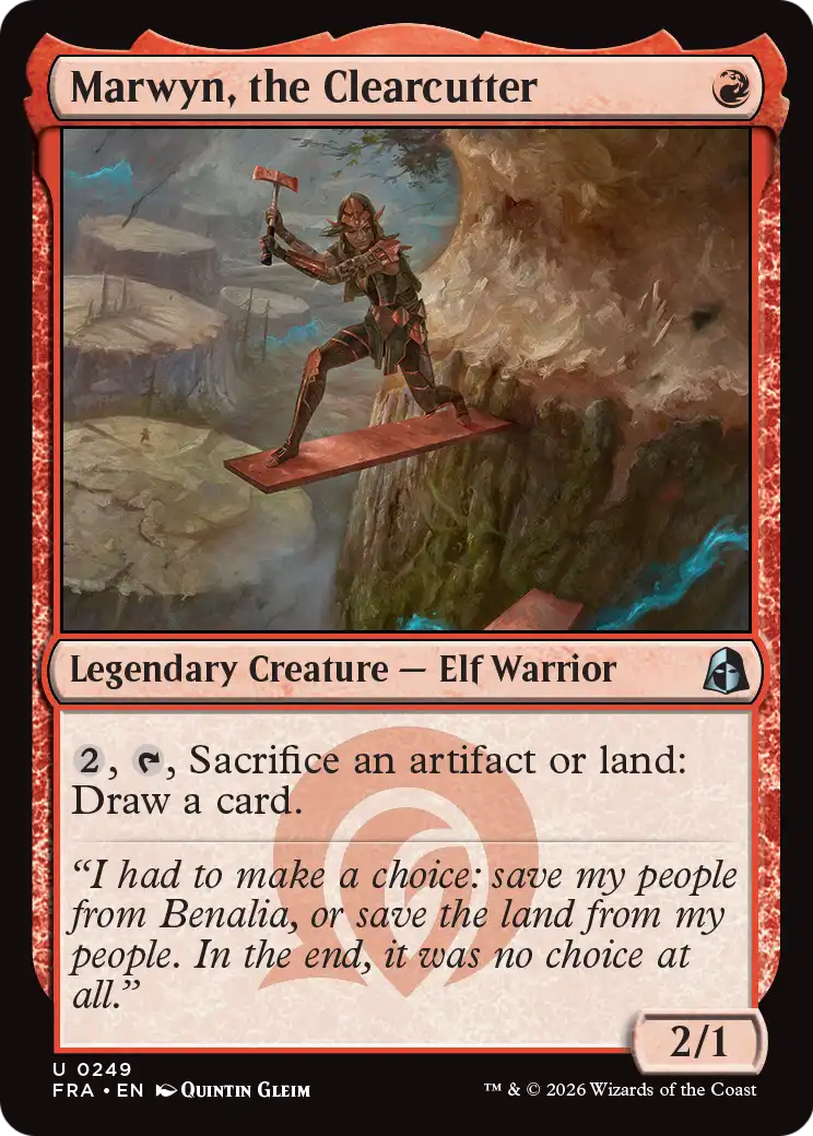 Marwyn, the Clearcutter