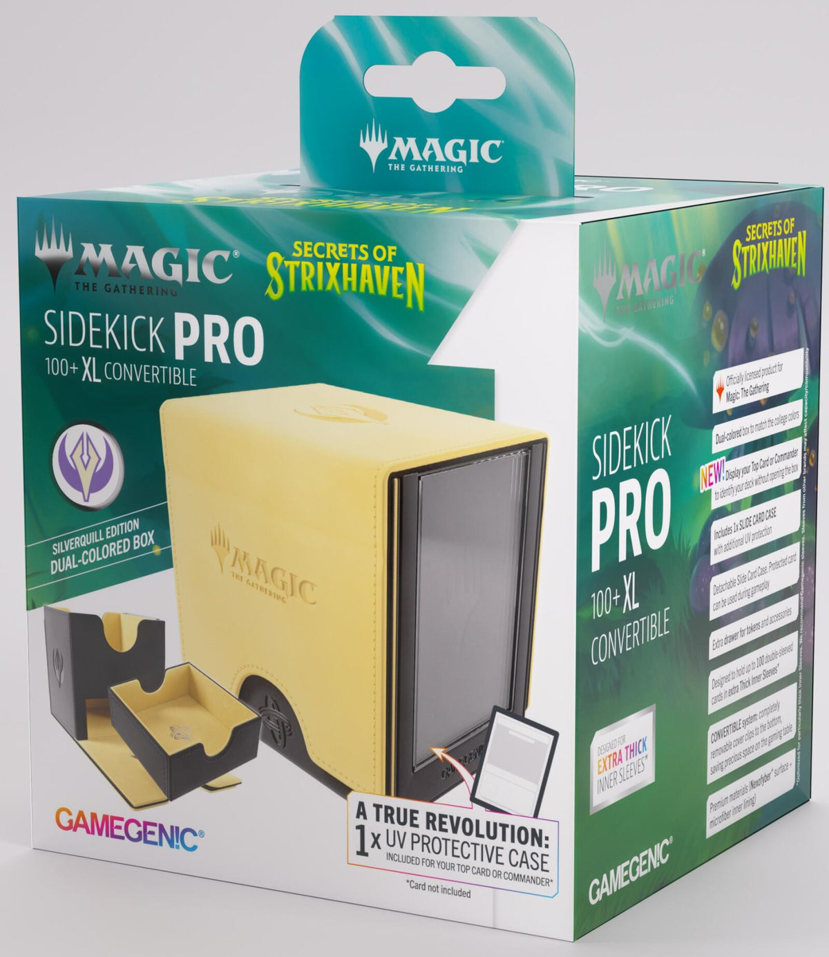 Gamegenic MTG Secrets of Strixhaven - Sidekick PRO 100+ XL - Silverquill