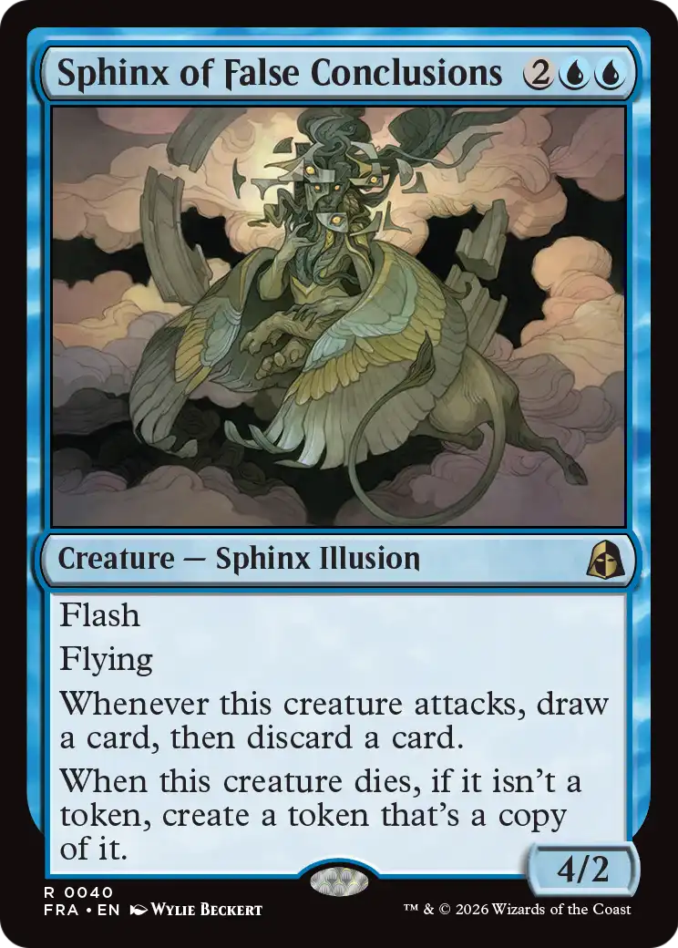 Sphinx of False Conclusions