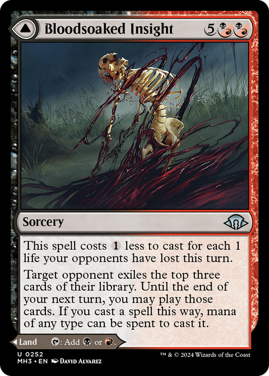 Bloodsoaked Insight // Sanguine Morass