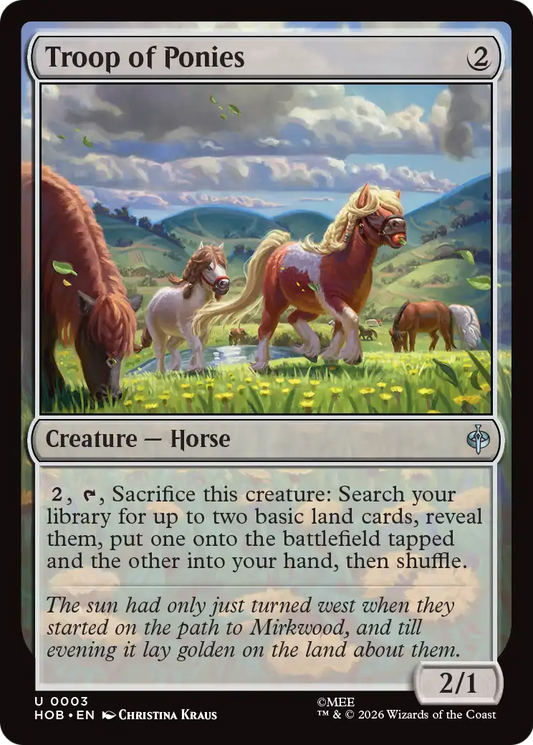 Troop of Ponies