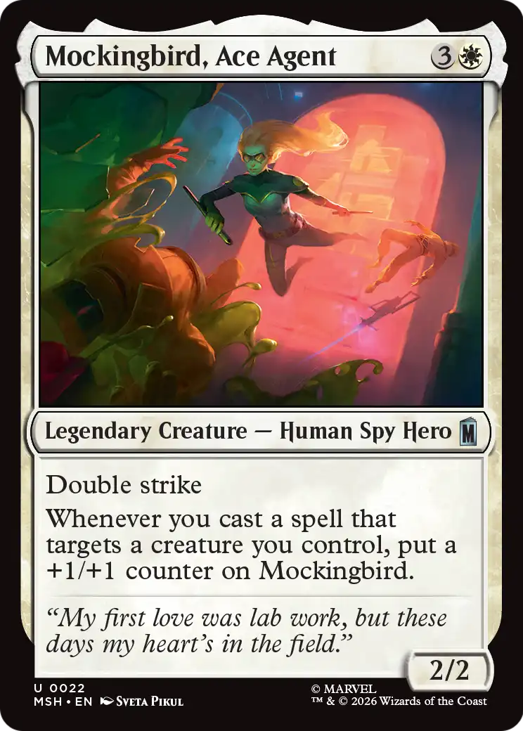 Mockingbird, Ace Agent
