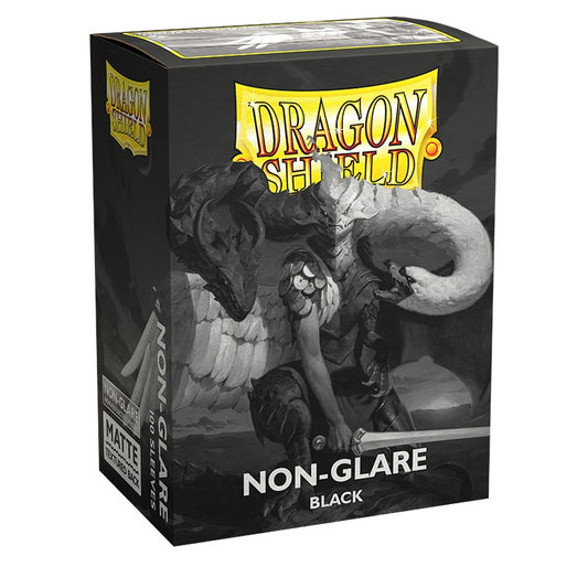 Dragon Shield Matte Non-Glare Sleeves - Black
